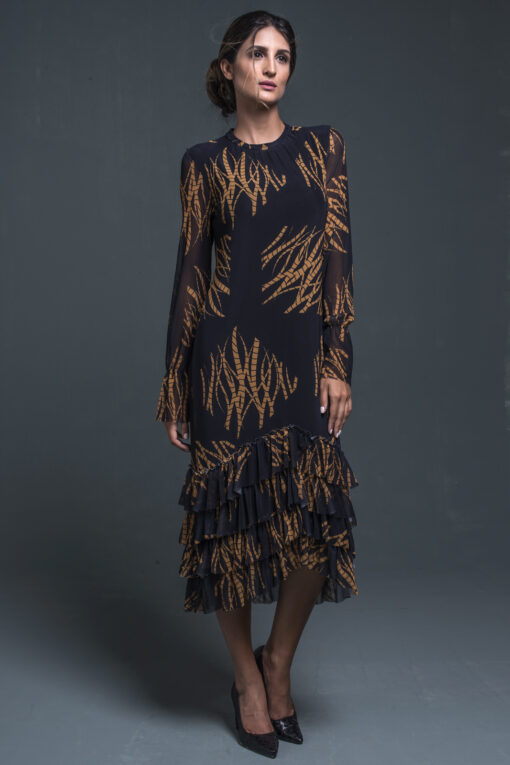 Vestido de Tule inspiração espanhola / 379VBS47