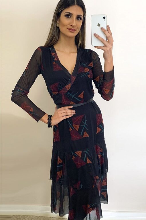 Vestido de Tule Midi  / 365VLT-18