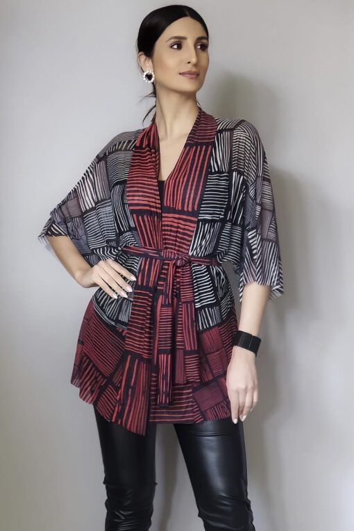 Kimono de tule /086KTM308