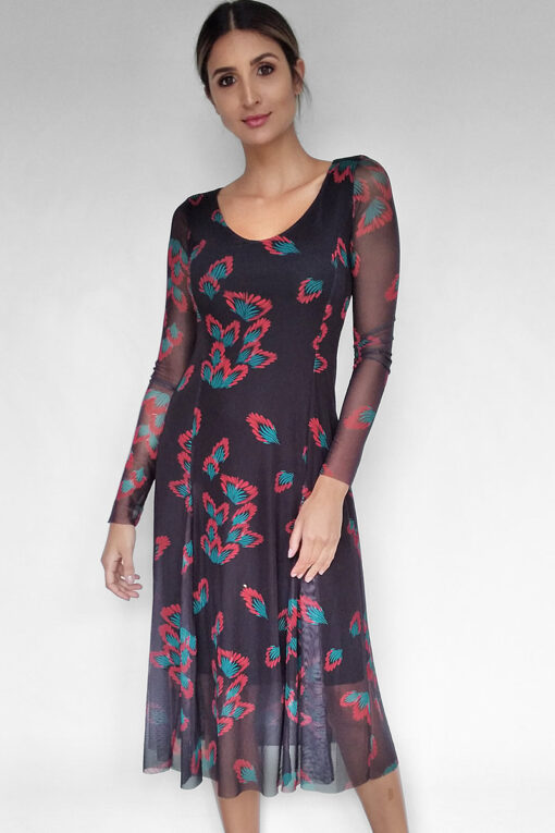 Vestido de Tule Midi  /366VMN-137