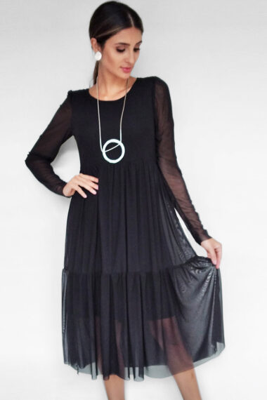 Vestido de tule estilo boho /401PTO