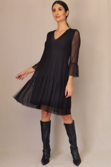 Alternative view of Vestido estilo boho detalhe franzido /441PTO