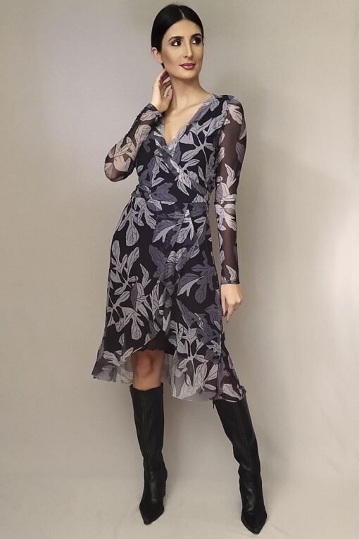 Vestido de tule chemise /363VTR215