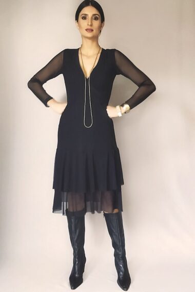 Alternative view of Vestido de Tule Midi /365PTO