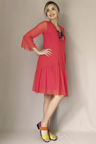 Alternative view of Vestido estilo boho com detalhe franzido /441LAR