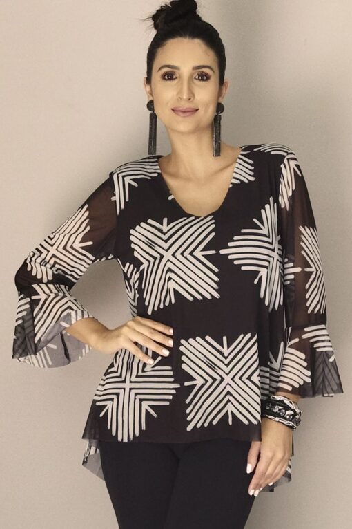 Blusa de tule mullet /417BBD154