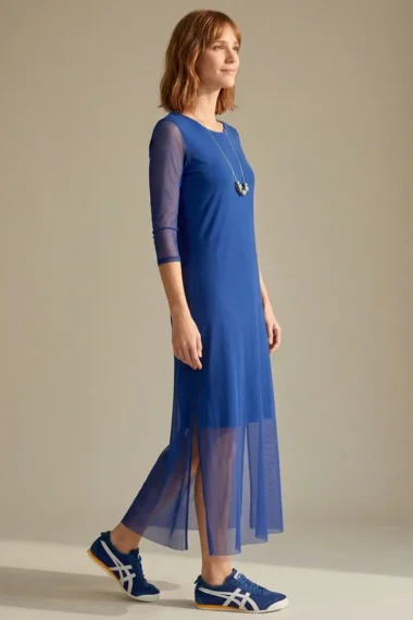 Alternative view of Vestido de tule midi com fendas laterais /436ROY