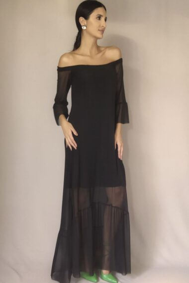 Alternative view of Vestido longo ombro a ombro /477PTO