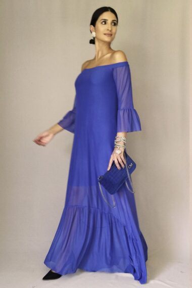 Alternative view of Vestido longo ombro a ombro /477ROY