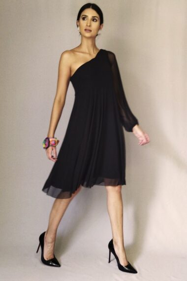 Vestido manga única /482PTO