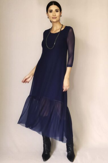 Alternative view of Vestido manga 3/4 e decote redondo /493AZ1