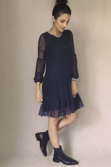 Alternative view of Vestido de tule boho trapézio/430AZ1