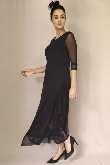 Alternative view of Vestido longo com fenda profunda /500PTO