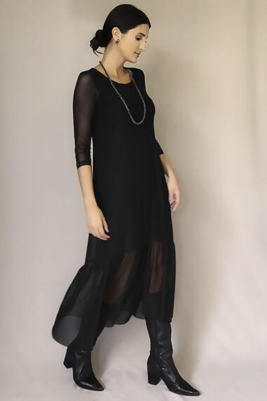 Alternative view of Vestido manga 3/4 e decote redondo /493PTO