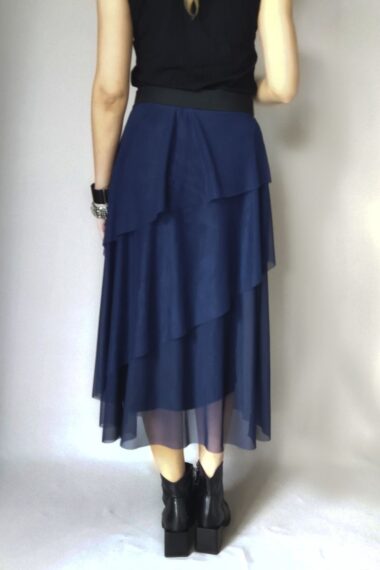 Alternative view of Saia de tule assimétrica / 380AZ1