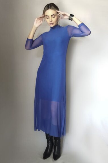 Alternative view of Vestido de tule midi com fendas laterais /453ROY