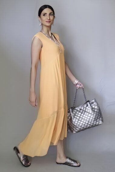 Alternative view of Vestido decote V, manga japonesa /478PES