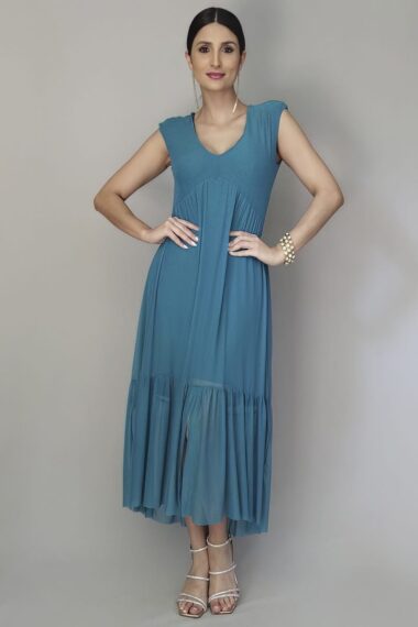 Alternative view of Vestido decote V, manga japonesa /478PET