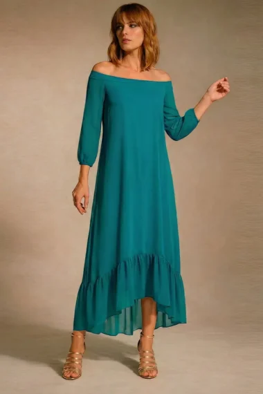 Alternative view of Vestido longo mullet ombro a ombro /511PET