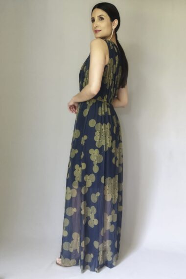 Alternative view of Vestido longo, um ombro /513VGR230