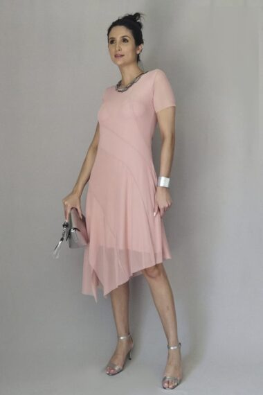 Alternative view of Vestido de tule assimétrico /456ANT