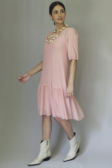 Alternative view of Vestido de tule amplo mangas bufantes /520ANT