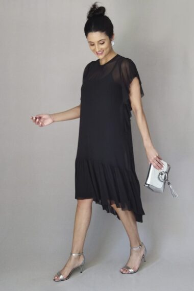 Alternative view of Vestido amplo mullet /523PTO