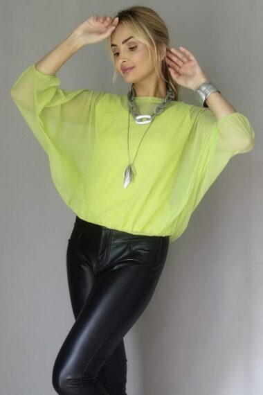 Alternative view of Blusa ampla /526LIM