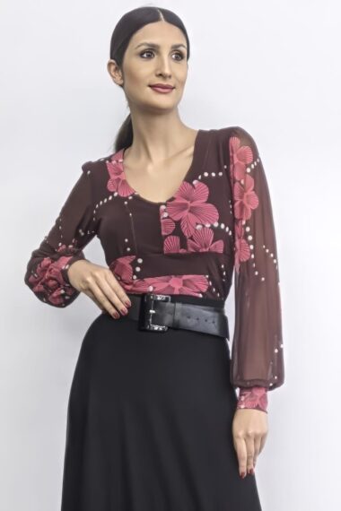 Alternative view of Blusa de tule decote U /440BDU261