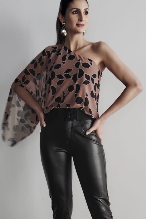 Blusa de um ombro /527BOS312
