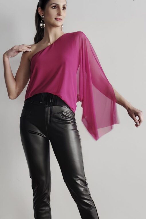 Blusa de um ombro /527PIT