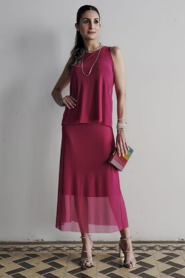 Conjunto blusa e saia /154CJO