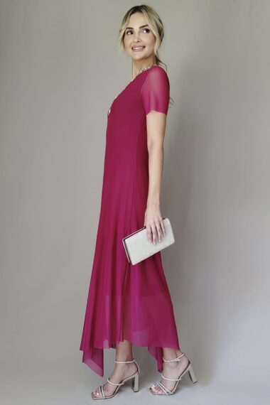 Alternative view of Vestido midi assimétrico /561PIT