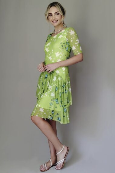 Alternative view of Vestido de tule manga curta /573VES353