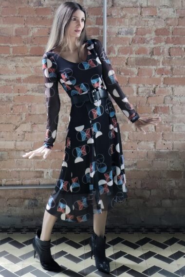 Vestido de Tule Midi /366VES339