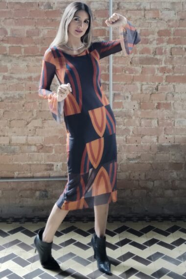 Vestido de Tule Tubinho /376VES020