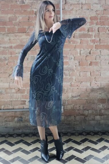 Vestido de Tule Tubinho /376VES308