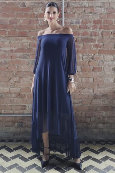 Alternative view of Vestido longo mullet ombro a ombro /511AZ1