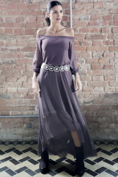 Alternative view of Vestido longo mullet ombro a ombro /511CAC