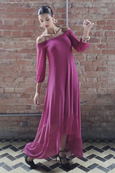 Alternative view of Vestido longo mullet ombro a ombro /511PIT