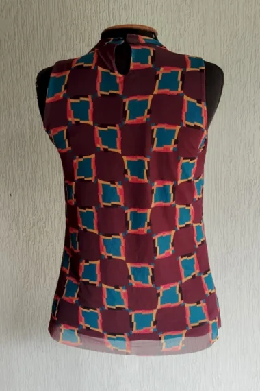 Alternative view of Blusa manga cavada e decote franzido /465BLU232