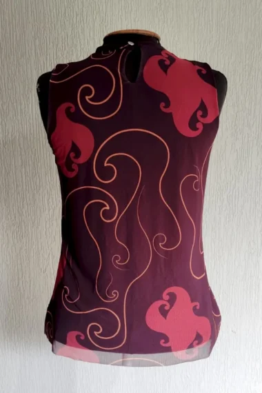 Alternative view of Blusa manga cavada e decote franzido /465BLU235