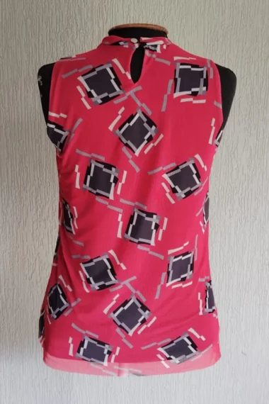 Alternative view of Blusa manga cavada e decote franzido /465BLU238