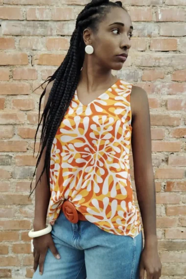 Blusa manga cavada /201BLU194