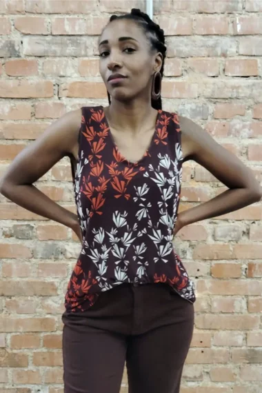 Blusa manga cavada /201BLU253