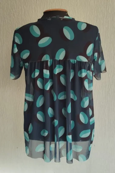 Alternative view of Blusa de tule decote V /350BLU206