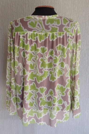 Alternative view of Bata de tule com frente franzida /412BLU177