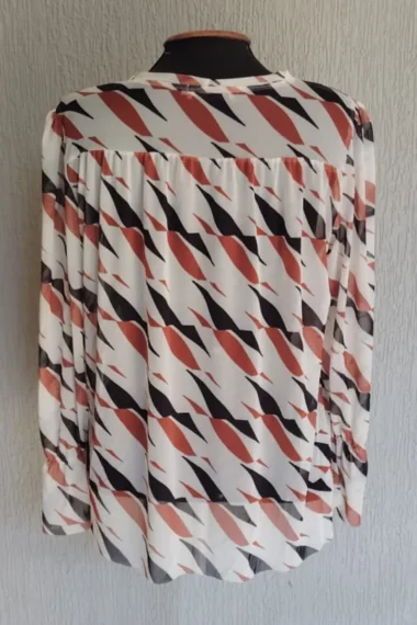 Alternative view of Bata de tule com frente franzida /412BLU326