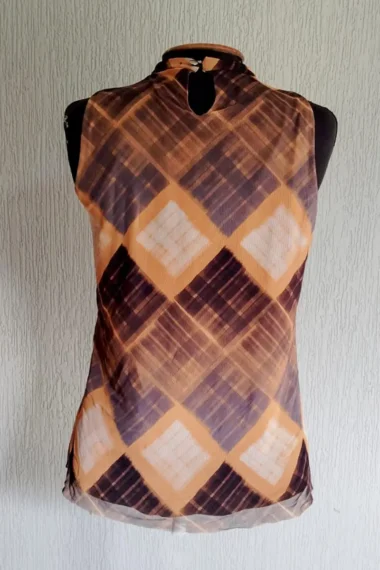 Alternative view of Blusa manga cavada e decote franzido /465BLU094