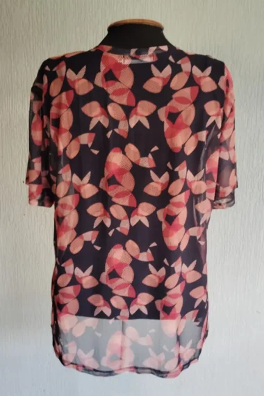 Alternative view of T-shirt de tule /556BLU006